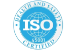 ISO health and safety logo